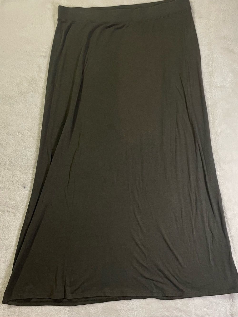 Sonoma Olive Green Maxi Skirt size Large